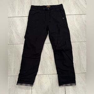 H&M black slim fit pants/size 12